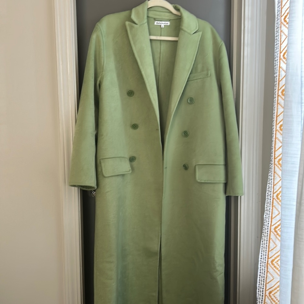 BNWT Reformation Pea Coat